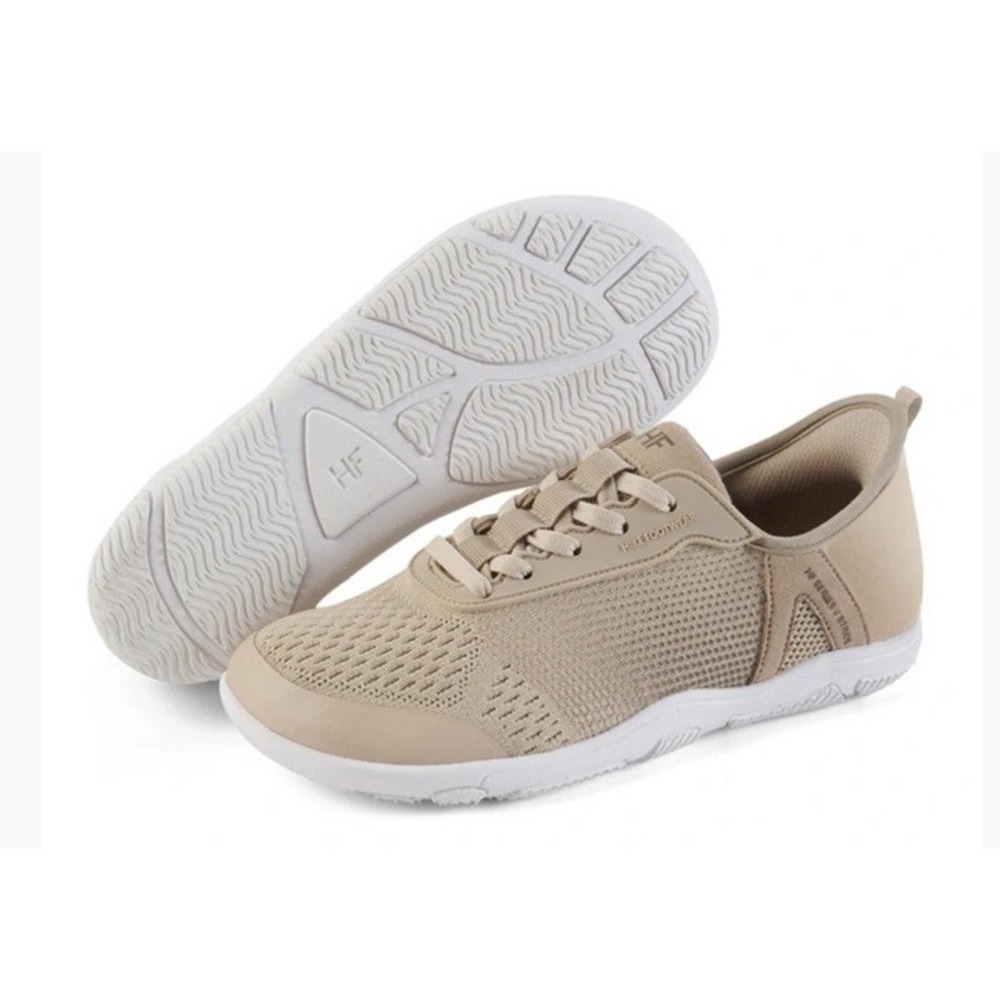 Hike HF Stride – Hands-Free & Ergonomic Barefoot Shoes Women 10-10.5 Beige NWOB